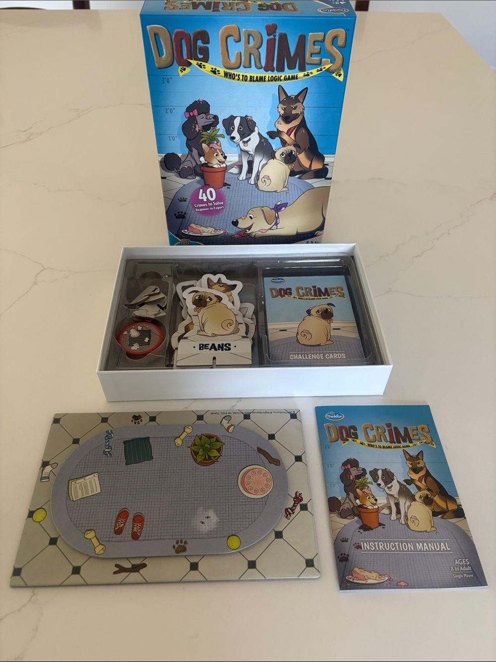 ThinkFun Dog Crimes Logic Game